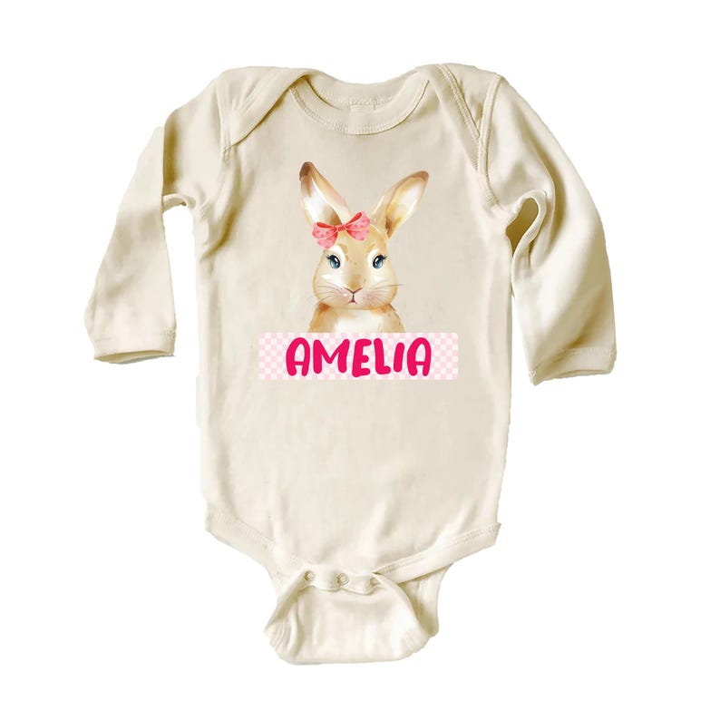 Personalized Easter Bunny Baby Sweatshirt, Adorable Bunny Gift