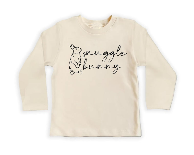 Snuggle Bunny Baby Bodysuit, Sweet Easter Outfit