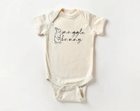 Snuggle Bunny Baby Bodysuit, Sweet Easter Outfit