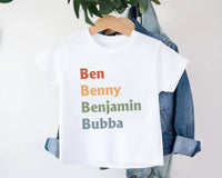 Boy Nickname Baby Shirt, Cute Vintage Baby Clothes