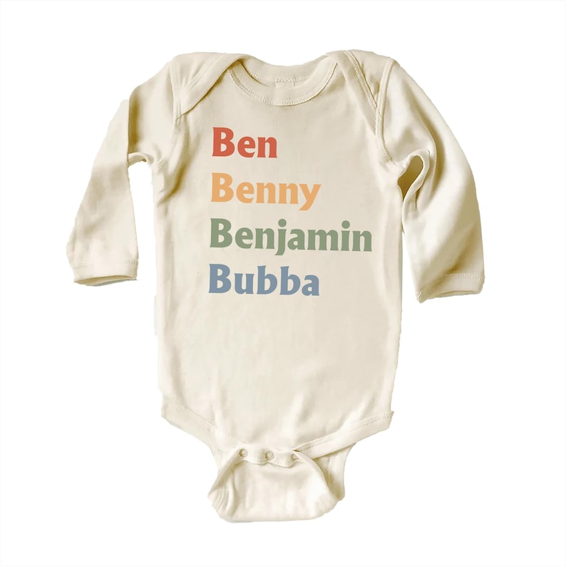 Boy Nickname Baby Shirt, Cute Vintage Baby Clothes