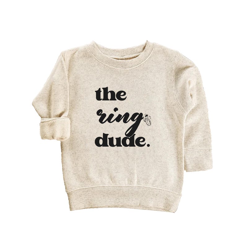 The Ring Dude Baby Bodysuit, Bridal Party Outfit