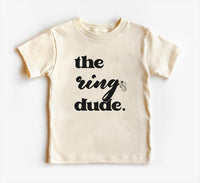 The Ring Dude Baby Bodysuit, Bridal Party Outfit