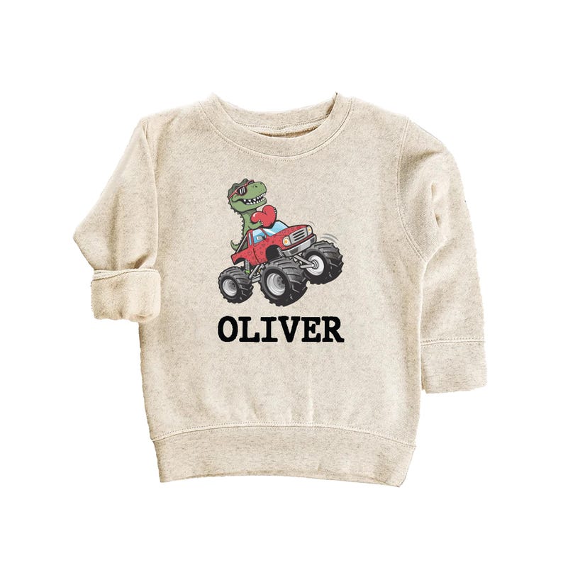 Personalized Dino Valentine Baby Shirt, Cute Dinosaur Kids Gift