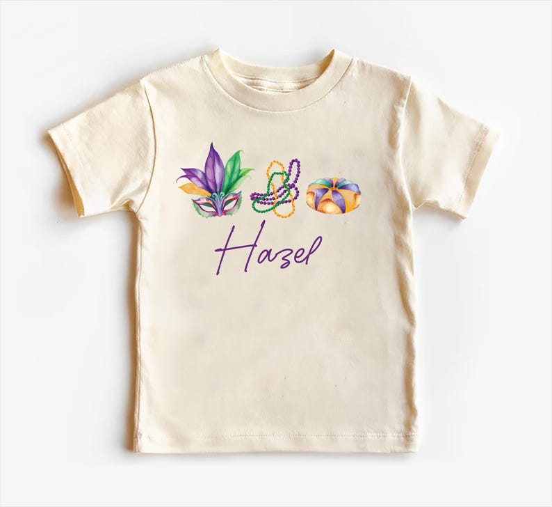 Mardi Gras Baby Sweatshirt, Adorable Mardi Gras Parade Outfit for Boys and Girls