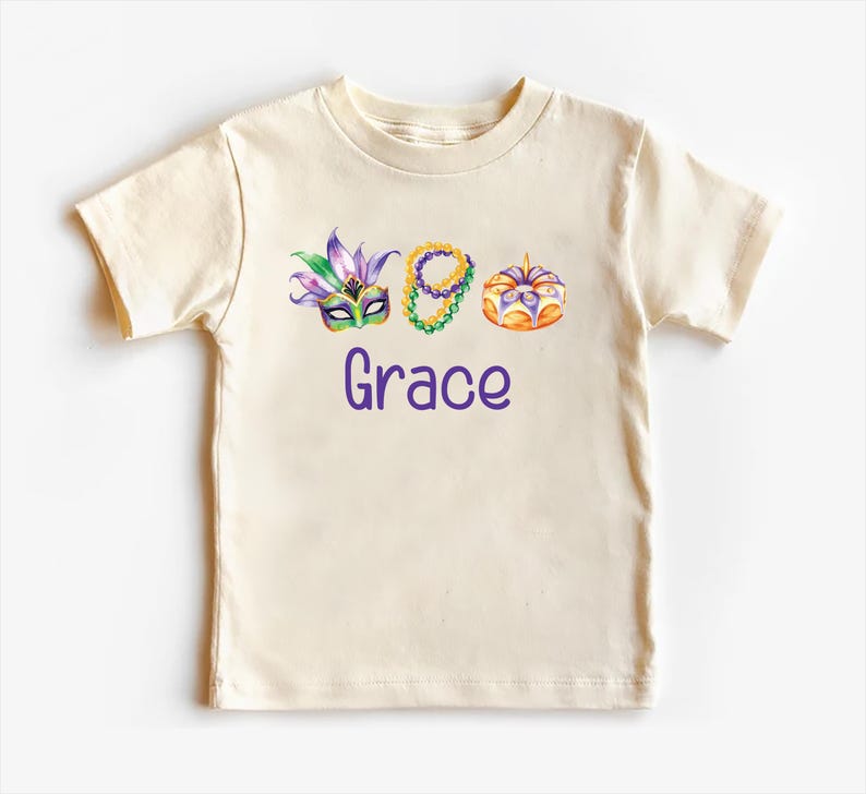 Mardi Gras Baby Sweatshirt, Adorable Mardi Gras Parade Outfit for Boys and Girls