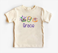 Mardi Gras Baby Sweatshirt, Adorable Mardi Gras Parade Outfit for Boys and Girls