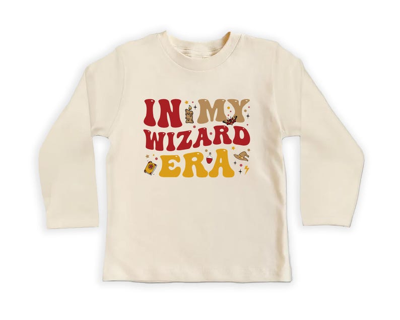 In My Wizard Era Baby Shirt, Magical Kid's Outfit