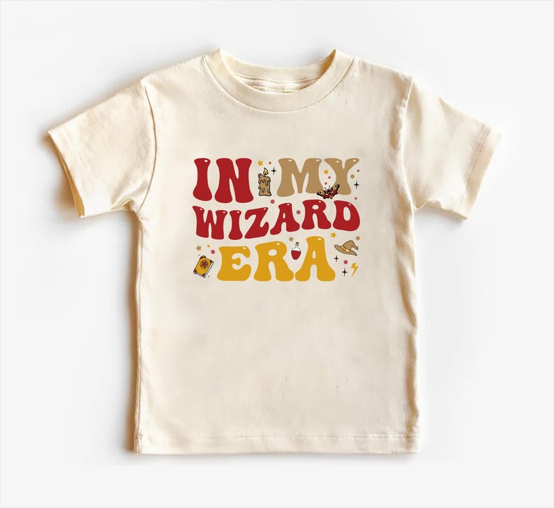 In My Wizard Era Baby Shirt, Magical Kid's Outfit