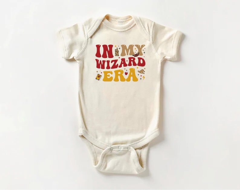 In My Wizard Era Baby Shirt, Magical Kid's Outfit