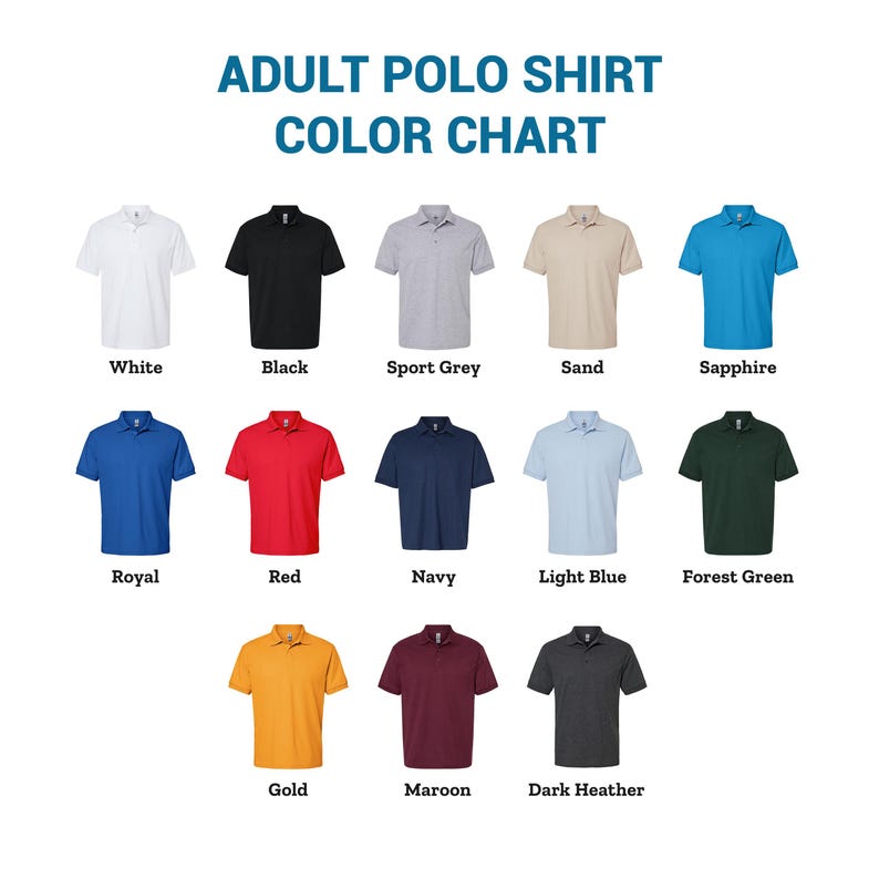 Custom Embroidered Polo Shirt for Men and Women(Youth)
