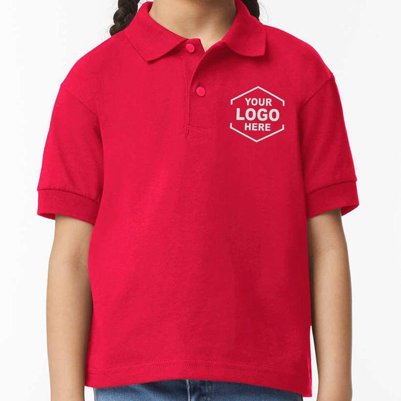 Custom Embroidered Polo Shirt for Men and Women(Youth)