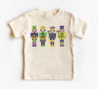 Nutcracker Mardi Gras Baby Sweatshirt, Adorable Mardi Gras Kids Outfit Celebrations