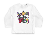 It's Mardi Gras Y'all Baby Sweatshirt, Festive Mardi Gras Kids Outfit