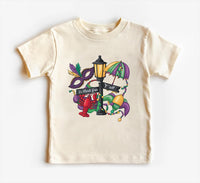 It's Mardi Gras Y'all Baby Sweatshirt, Festive Mardi Gras Kids Outfit