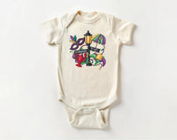 It's Mardi Gras Y'all Baby Sweatshirt, Festive Mardi Gras Kids Outfit