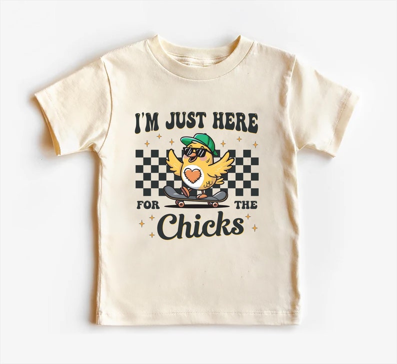 I'm Just Here For The Chicks Baby Bodysuit, Spring Celebrations