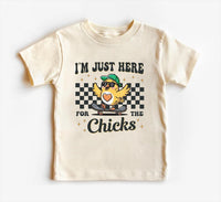 I'm Just Here For The Chicks Baby Bodysuit, Spring Celebrations