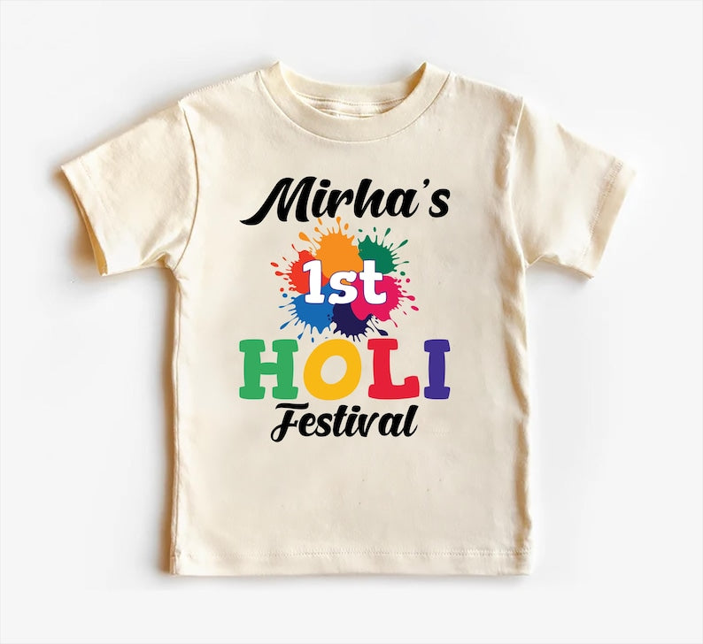 My 1st Holi Baby Bodysuit, Holi Hai Festival Outfit