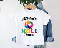 My 1st Holi Baby Bodysuit, Holi Hai Festival Outfit
