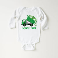 Loads of Luck Baby Bodysuit, Irish Holiday Gift