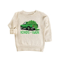 Loads of Luck Baby Sweatshirt, Irish Holiday Gift