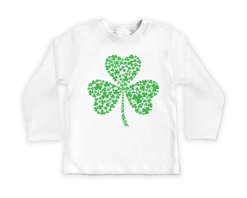Irish Shamrock St Patrick's Day Baby Shirt, Irish Pride St Patrick's Day Outfit