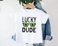 Lucky Dude St. Patrick's Day Baby Sweatshirt, Fun St. Paddy's Gift