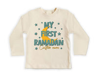 Custom First Ramadan Baby Sweatshirt, Muslim Baby Gift