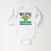 Wee Little Hooligan St. Patrick's Day Baby Sweatshirt