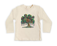 Mardi Gras Bead Tree Baby Sweatshirt, Mardi Gras Festival Gift