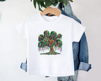 Mardi Gras Bead Tree Baby Sweatshirt, Mardi Gras Festival Gift