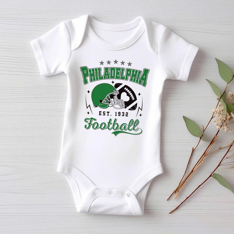 Philadelphia Football Baby Sweatshirt, Sunday Football Apparel