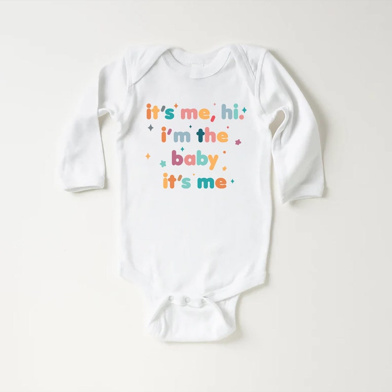 It's Me Hi I'm The Baby It's Me Baby Shirt, Adorable Baby Shower Gift
