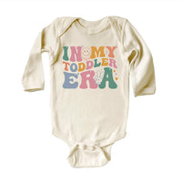 In My Toddler Era Baby Bodysuit, Baby Shirt, Toddler Sweatshirt - Cute Retro Baby Outfit