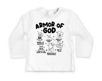 Armor of God Baby Bodysuit, Faith-Based Kids Gift for Baptism