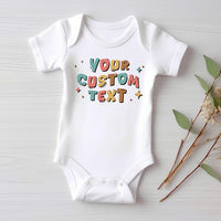 Custom Text Baby Sweatshirt, Baby Shower Gift