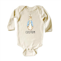 Personalized Name Bunny Baby Sweatshirt, Adorable Rabbit Gift for Newborn