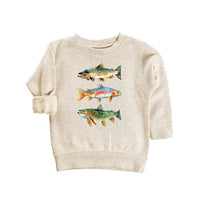 Trout Fishing Baby Shirt, Outdoor Kids Outfit