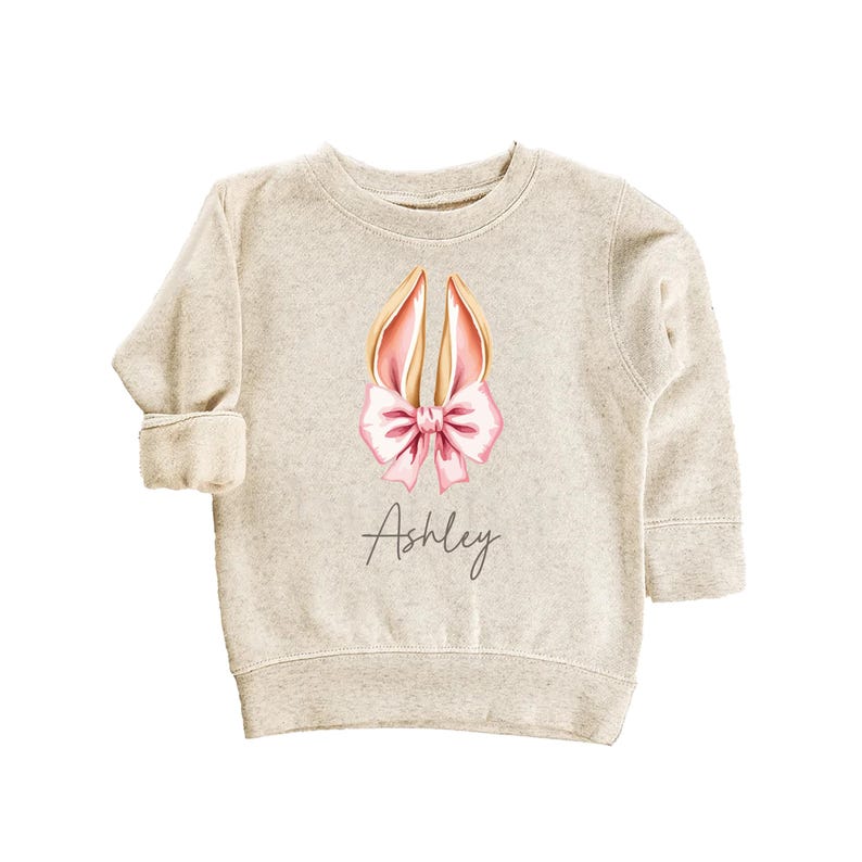 Personalized Easter Bunny Baby Bodysuit, Adorable Kids Easter Gift