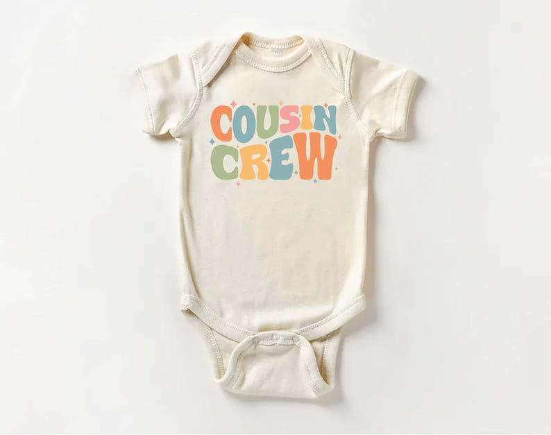 Cousin Crew Baby Sweatshirt, Cousin Beach Vacation Gift