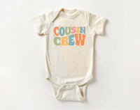 Cousin Crew Baby Sweatshirt, Cousin Beach Vacation Gift