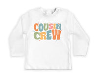 Cousin Crew Baby Sweatshirt, Cousin Beach Vacation Gift