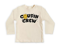 Cousin Crew Smiley Face Baby Shirt, Cute Matching Cousins Family Reunion Gift