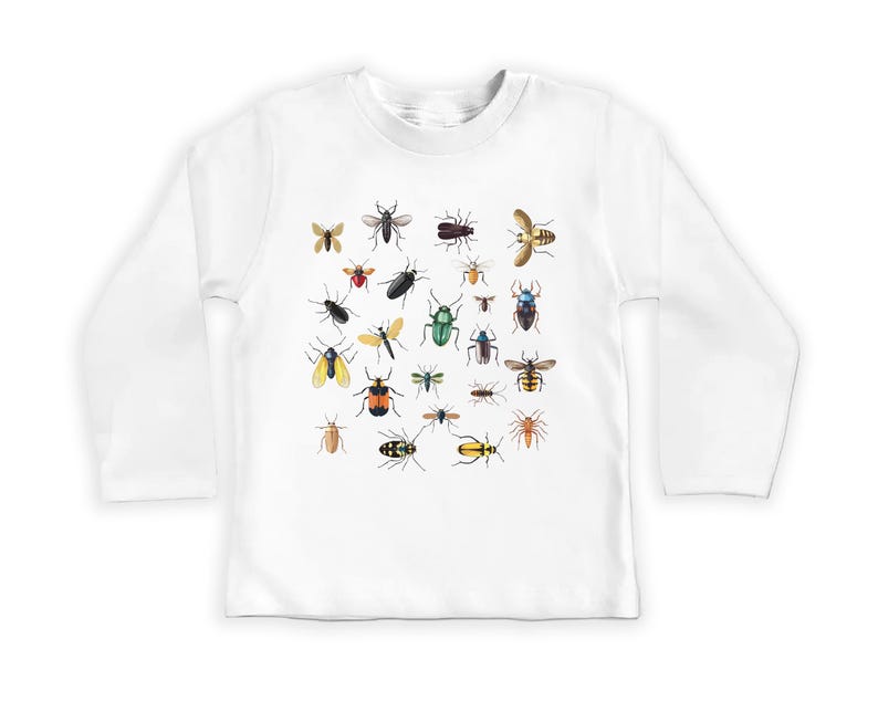 Bug Baby Shirt, Entomology Bug Lover Birthday Gift for Kids