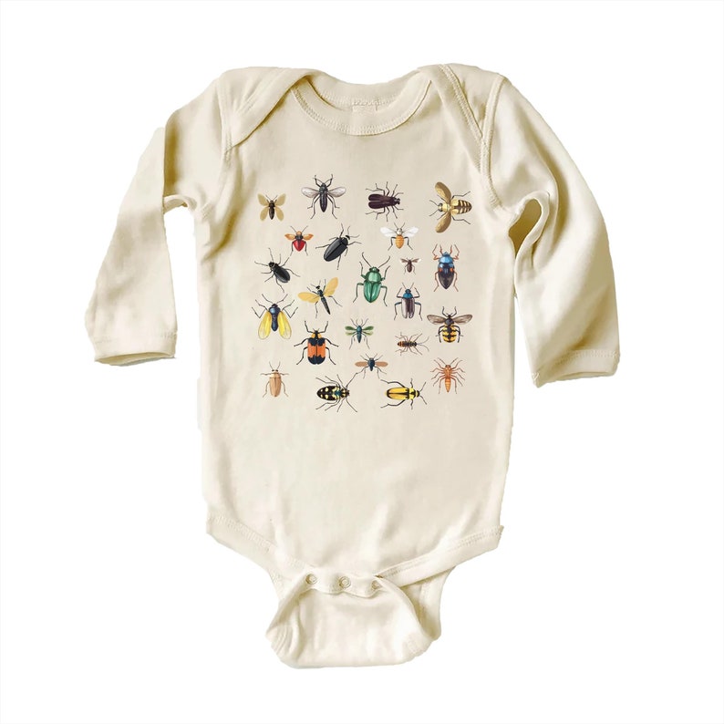 Bug Baby Shirt, Entomology Bug Lover Birthday Gift for Kids
