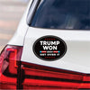 Trump Won Get Over It Magnet, Trump Won Again Magnet, Trump is My President Car Magnet, Trump Vance Vehicle Magnet