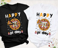 Happy Pi Day Pizza Pie Short Sleeve T-Shirt