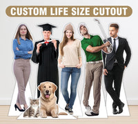 Custom Life Size Coroplast Cutouts of Any Photograph