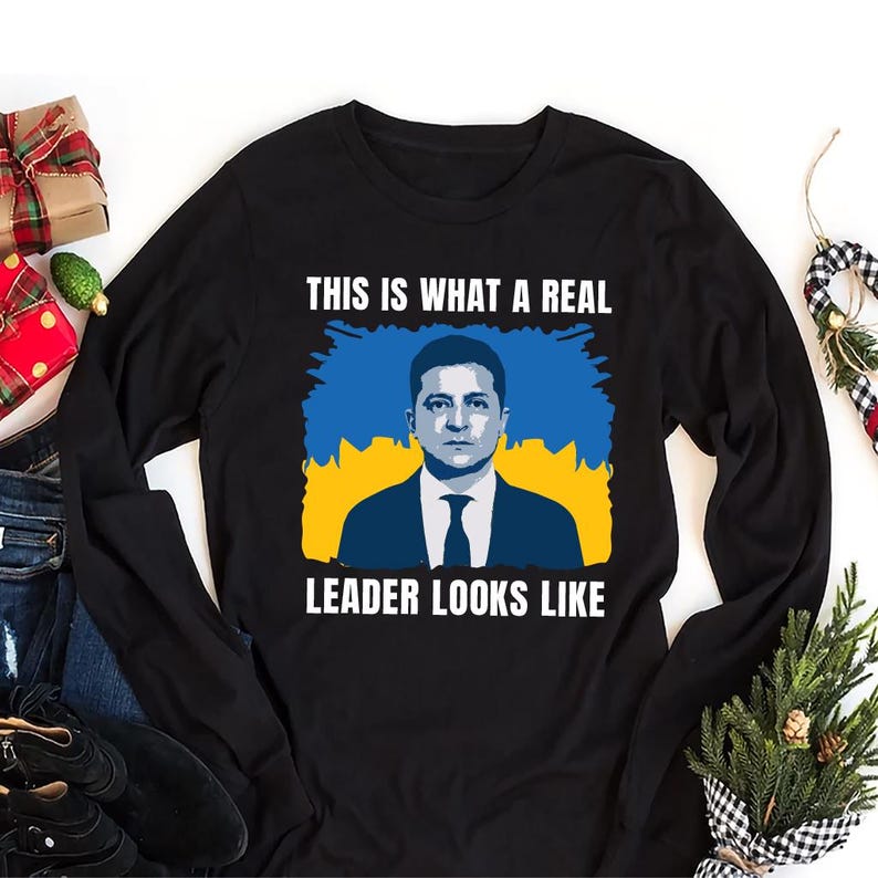 Volodymyr Zelensky Long Sleeve Shirt
